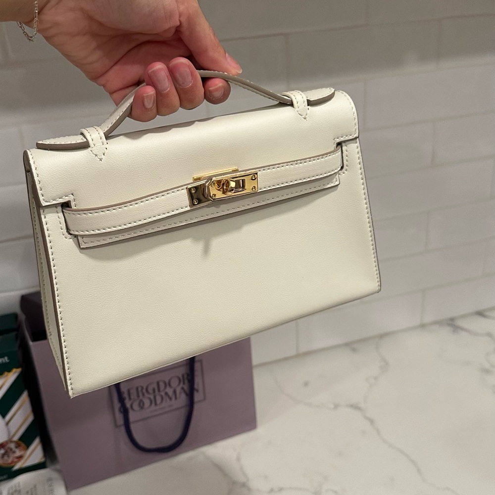 Cream Micro Bag